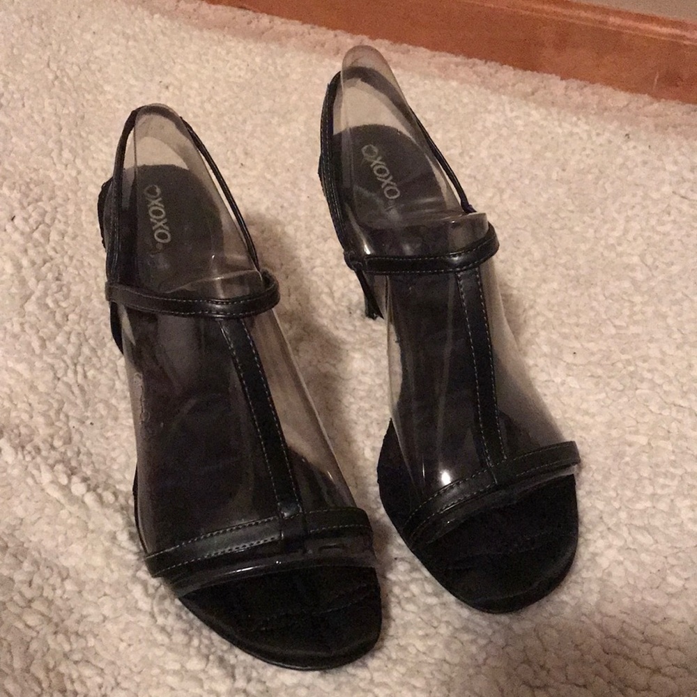 Black heels